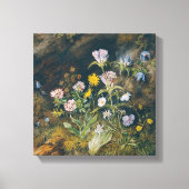Toile Flore alpine | Theodor Petter (Recto)