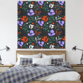 Toile Flore au crépuscule (Insitu(Chambre))