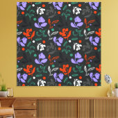 Toile Flore au crépuscule (Insitu(Salon))