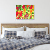 TOILE FLORE COLORÉE #1 (Insitu(Chambre))
