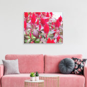 TOILE FLORE COLORÉE #2 (Insitu(Salon))
