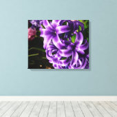 Toile Flore de printemps Blue Hyacinth II (Insitu (Plancher de Bois))