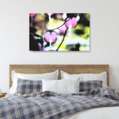 Toile Flore du coeur saignant (Insitu(Chambre))