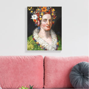 Toile Flore Giuseppe Arcimboldo