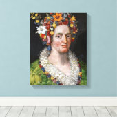 Toile Flore | Giuseppe Arcimboldo | (Insitu (Plancher de Bois))
