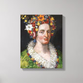 Toile Flore | Giuseppe Arcimboldo | (Recto)