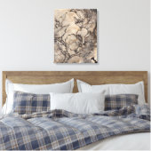 Toile Flore tatouée I (Insitu(Chambre))