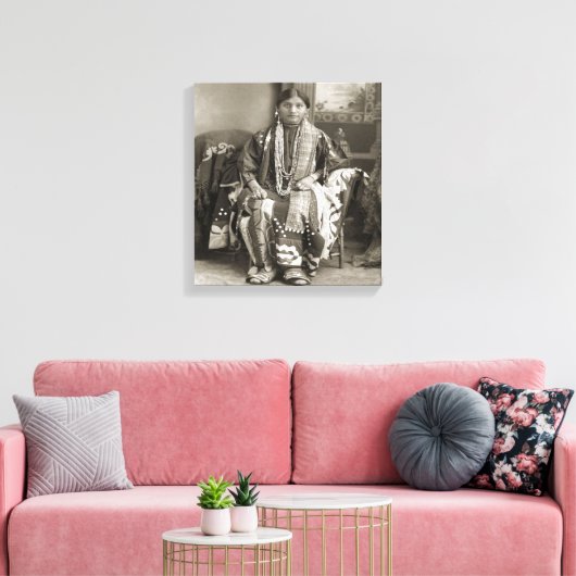 Toile Flore Thundercloud Funmaker Canvas Imprimer (Insitu(Salon))