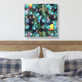 Toile Flore tropicale Paradis Répéter le paysage (Insitu(Chambre))