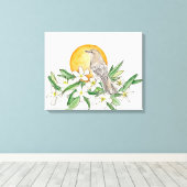 Toile Florida State Bird and Flower (Insitu (Plancher de Bois))