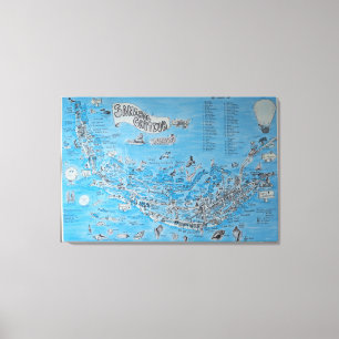 TOILE FLORIDE DE L'ÎLE SANIBEL CAPTIVA