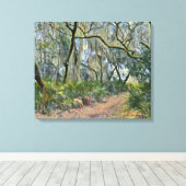 Toile Floride dentelle espagnole mousse impressionniste  (Insitu (Plancher de Bois))