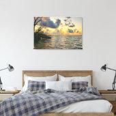 Toile Floride Keys Coucher de soleil Mangrove Océan scèn (Insitu(Chambre))