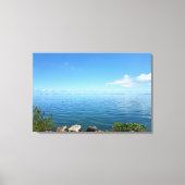 Toile Floride Keys Coucher de soleil sur le paysage mari (Recto)