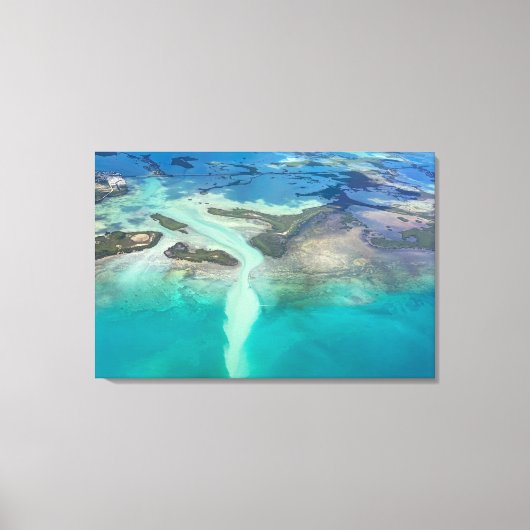 Toile Floride Keys Îles Du Ciel (Recto)