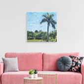 Toile Floride Monet Palm (Insitu(Salon))