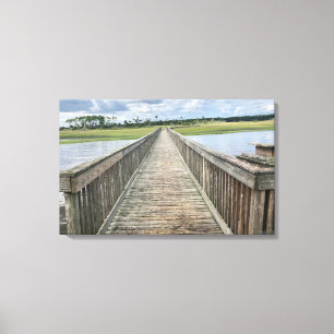 Toile Floride Palencia Dock Photo Canvas