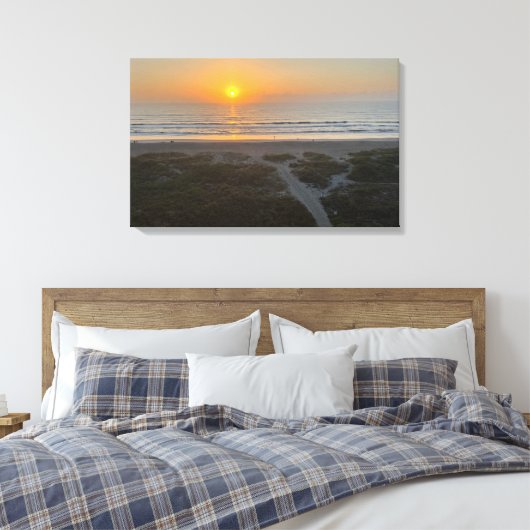 Toile Floride Sunrise Beach Photo Cocoa Beach Floride (Insitu(Chambre))