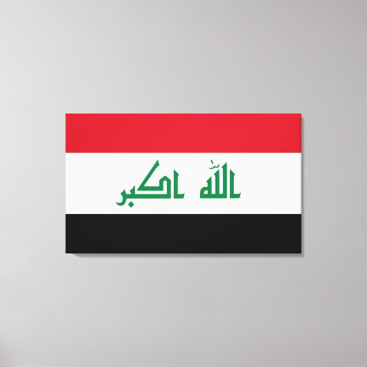 Toile Flot d'Iraq (Recto)