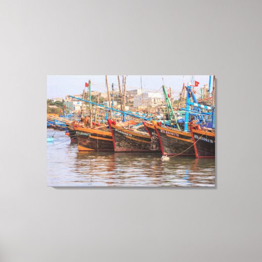 Toile Flotte de pêche (Recto)