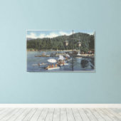 Toile Flottes de bain, Baigneurs en anse (Insitu (Plancher de Bois))