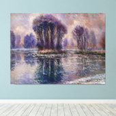 Toile Flottes de glace (Insitu (Plancher de Bois))