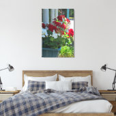 Toile Flower Box Geraniums - Martha's Vineyard (Insitu(Chambre))