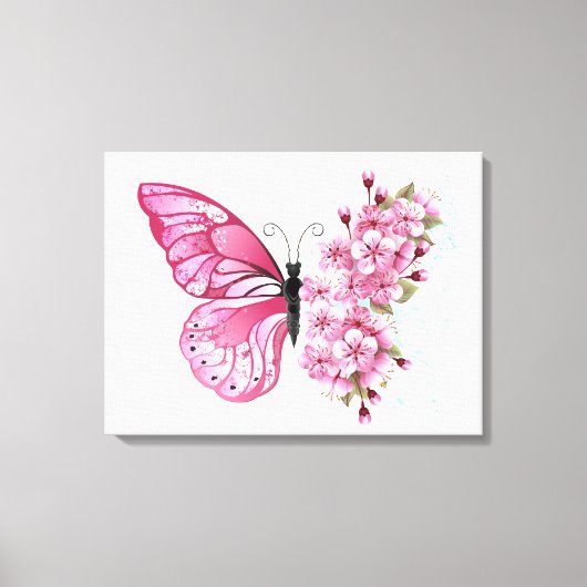 Toile Flower Butterfly (Recto)