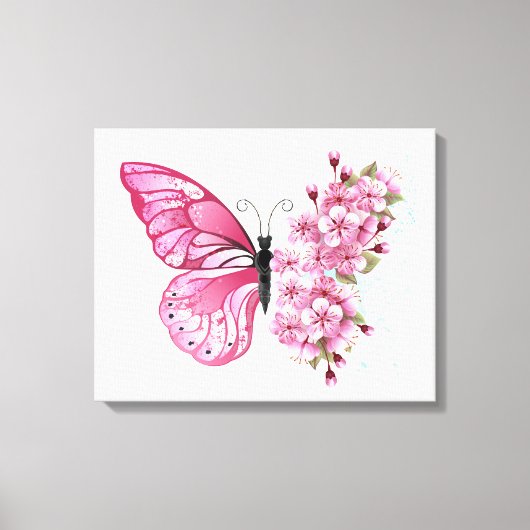 Toile Flower Butterfly (Recto)