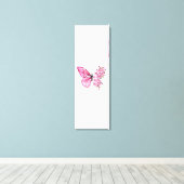 Toile Flower Butterfly (Insitu (Plancher de Bois))