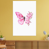 Toile Flower Butterfly (Insitu(Salon))