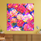 Toile Flower Power 1 (article 1801) (Insitu(Salon))