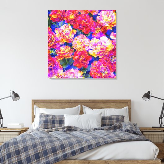 Toile Flower Power 1 (article 1801) (Insitu(Chambre))