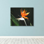 Toile Flower tropical orange paradise (Insitu (Plancher de Bois))