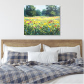 Toile Flowered field (Insitu(Chambre))
