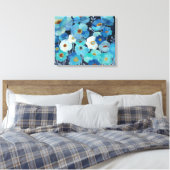Toile Flowers d'Indigo (Insitu(Chambre))