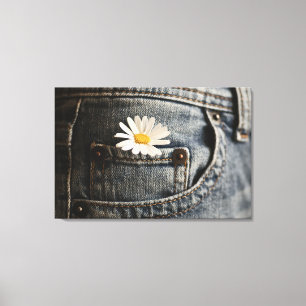Toile Flowers (homonymie)   Daisy in Jeans Pocket