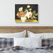 Toile Flowers in a Delft Jar (Insitu(Chambre))