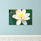 Toile Flowers | Lotus Water Flower (Insitu (Plancher de Bois))