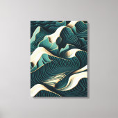 Toile Flowing harmony (Recto)