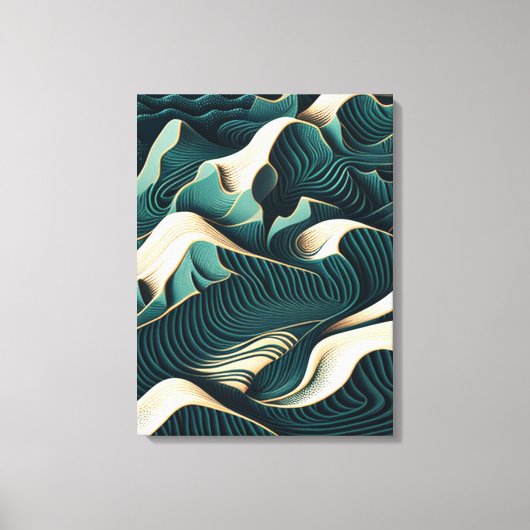 Toile Flowing harmony (Recto)