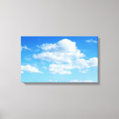 Toile Fluffy Clouds et Blue Sky (Recto)