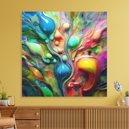 Toile Fluide, Glosseuse, Bulles (Insitu(Salon))