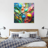 Toile Fluide, Glosseuse, Bulles (Insitu(Chambre))