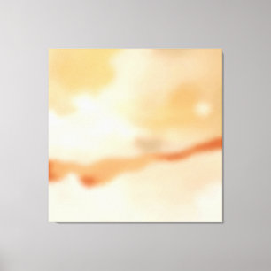 Toile Flux Chaleureux Abstrait