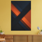Toile Flux chromatique (Insitu(Salon))