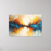 Toile Flux convergents (Recto)