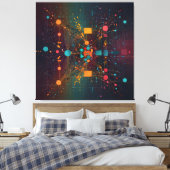 Toile Flux de données interconnectés (Insitu(Chambre))