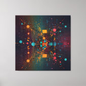 Toile Flux de données interconnectés (Recto)