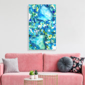 Toile Flux de vie Mosaïque de médias mixtes (Insitu(Salon))